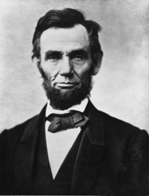 Porträt von Abraham Lincoln