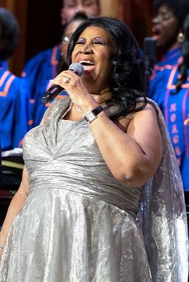 Porträt von Aretha Franklin