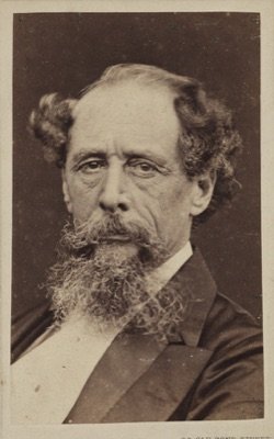 Porträt von Charles Dickens