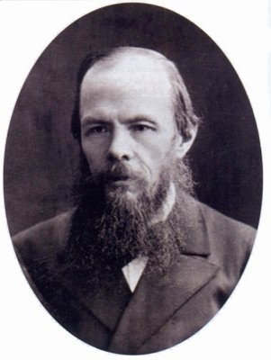 Porträt von Fjodor Dostojewski