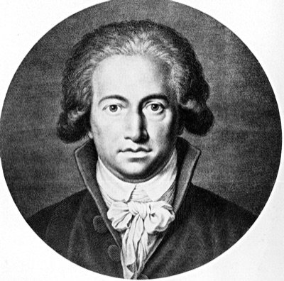 Porträt von Johann Wolfgang von Goethe