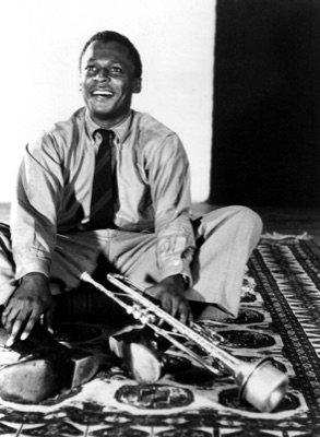 Porträt von Miles Davis