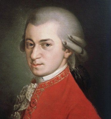 Porträt von Wolfgang Amadeus Mozart